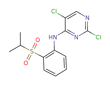 2-chloro-N-(2-(isopropylsulfonyl)phenyl)-5-methyl-pyrimidin-4-amine